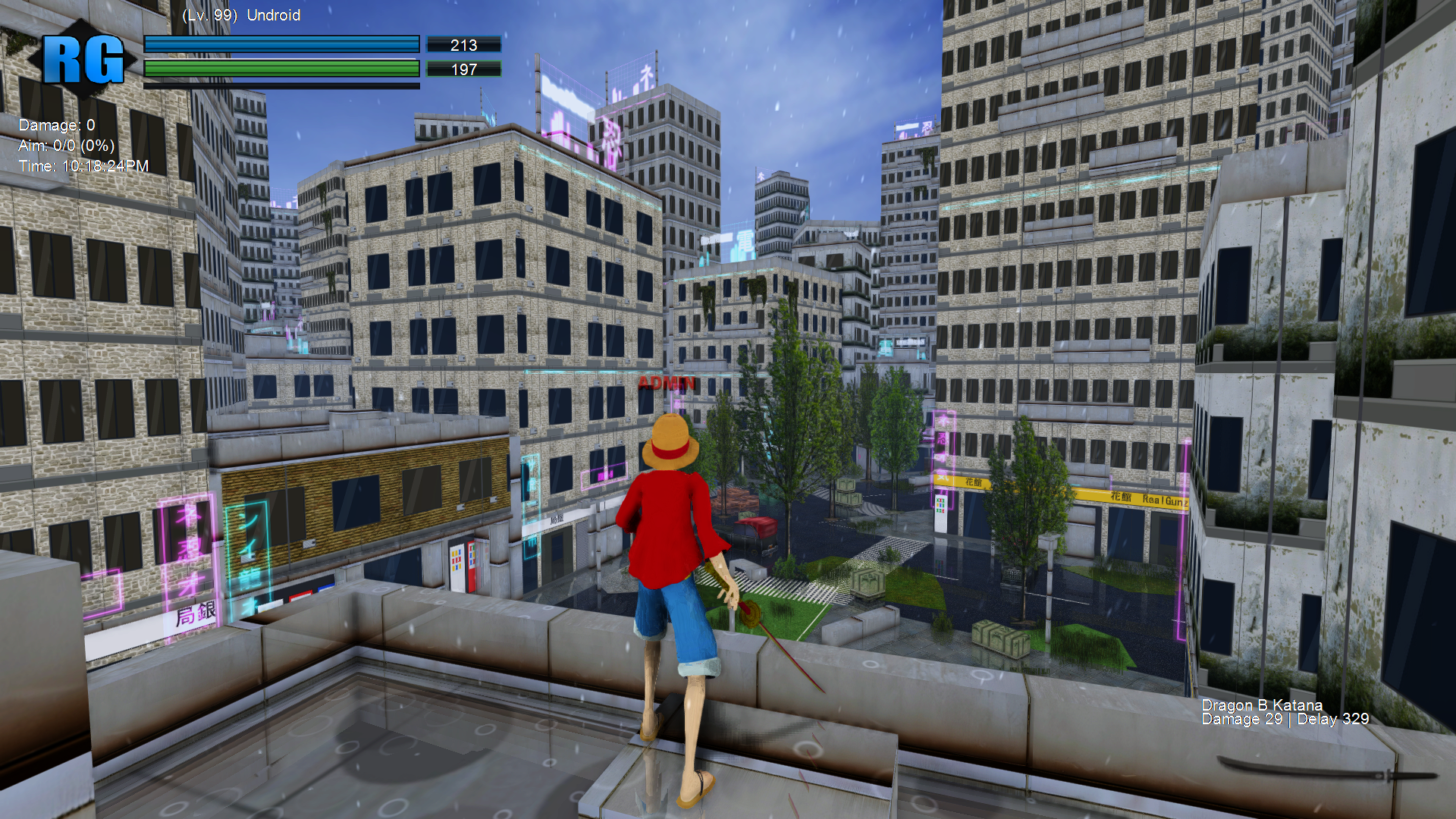 Real GunZ Battle Royale Custom Map and Game Environment